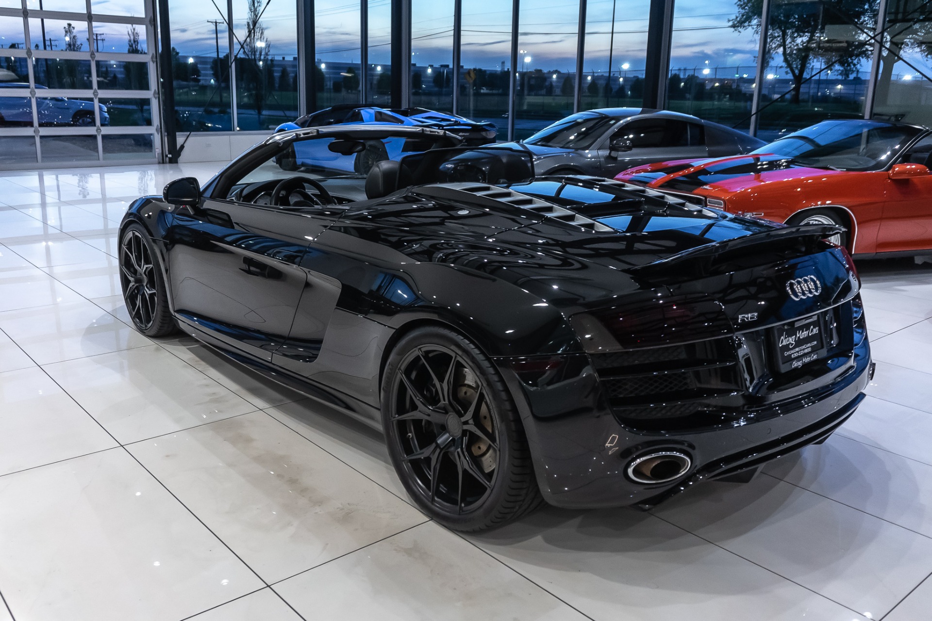 Used-2011-Audi-R8-V10-52L-SPYDER-Quattro-JUST-SERVICED-NEW-SUSPENSION-AND-TIRES-CUSTOM-EXHAUST