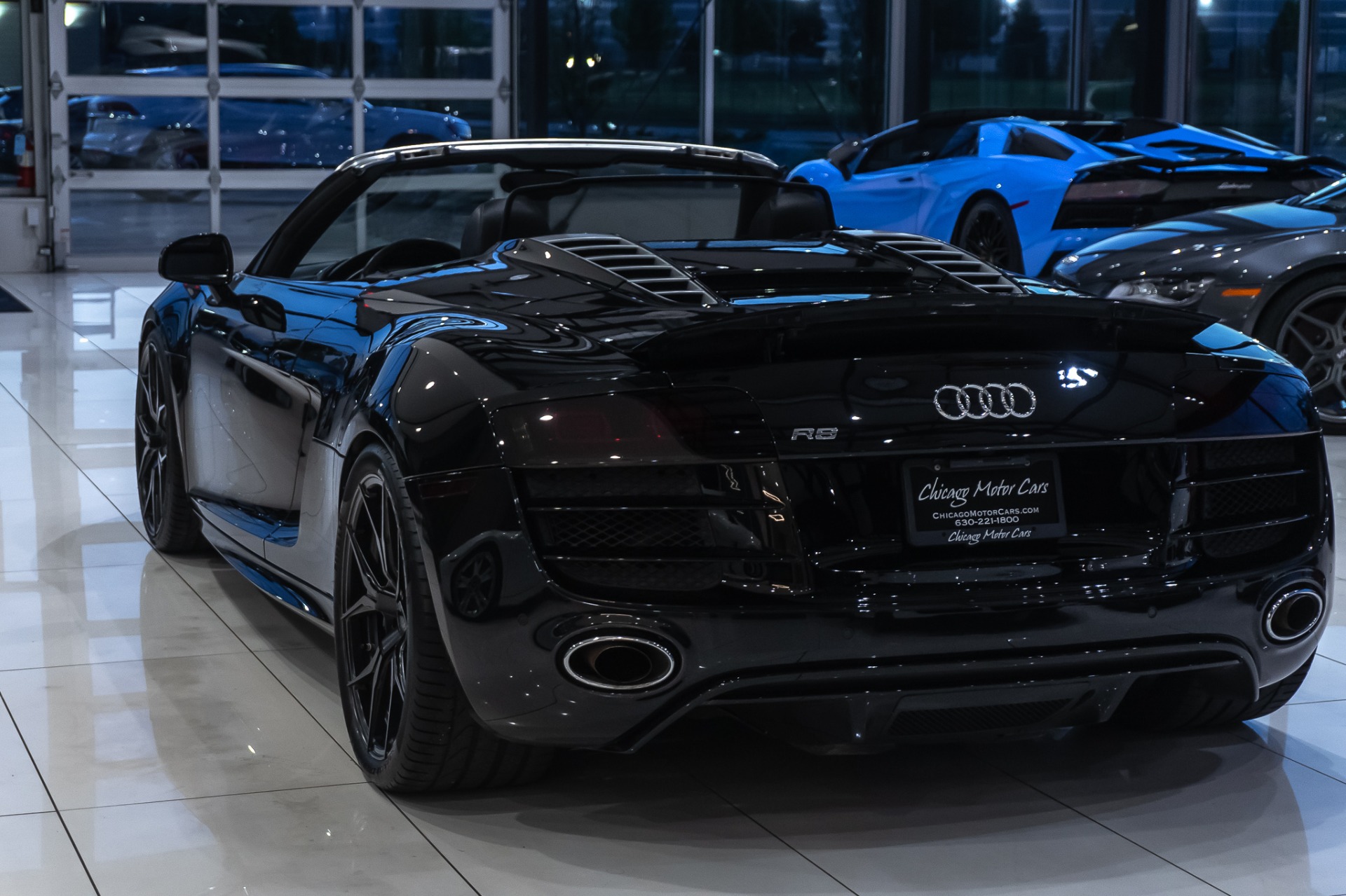 Used-2011-Audi-R8-V10-52L-SPYDER-Quattro-JUST-SERVICED-NEW-SUSPENSION-AND-TIRES-CUSTOM-EXHAUST