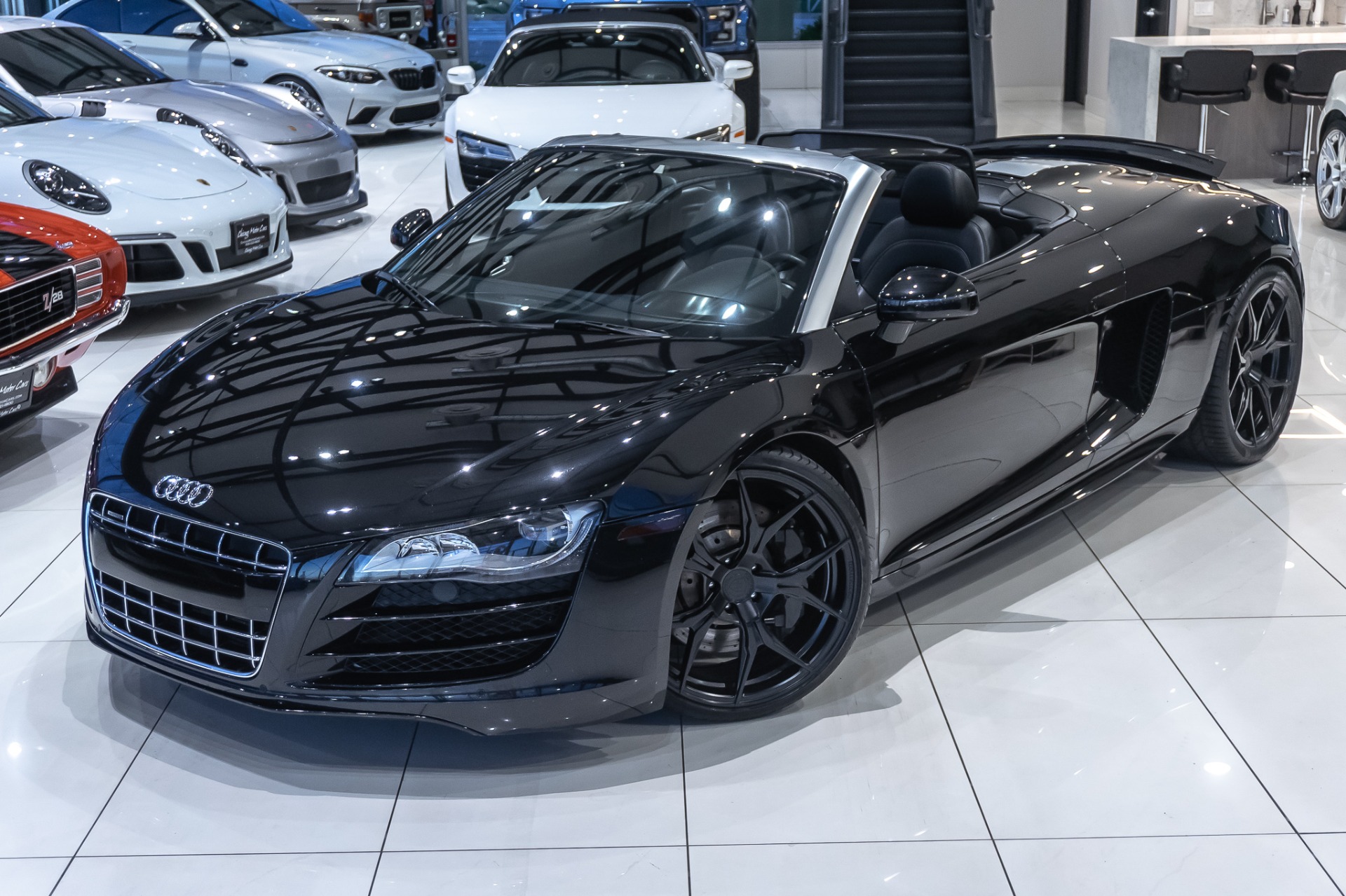 Used-2011-Audi-R8-V10-52L-SPYDER-Quattro-JUST-SERVICED-NEW-SUSPENSION-AND-TIRES-CUSTOM-EXHAUST