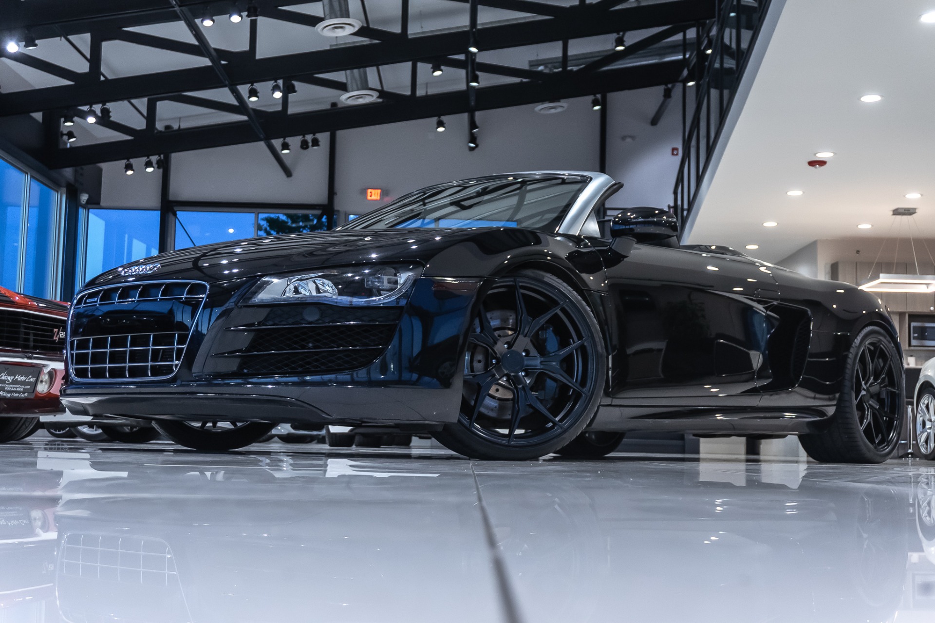 Used-2011-Audi-R8-V10-52L-SPYDER-Quattro-JUST-SERVICED-NEW-SUSPENSION-AND-TIRES-CUSTOM-EXHAUST