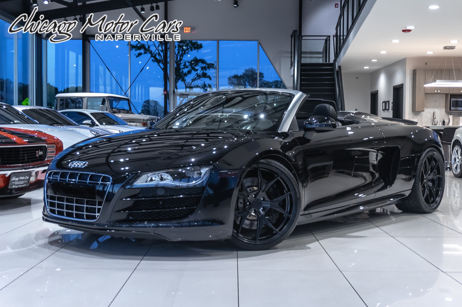 Used 2011 Audi R8 V10 5.2L SPYDER Quattro JUST SERVICED! NEW SUSPENSION AND TIRES! CUSTOM EXHAUST! for sale Sold at Chicago Motor Cars in West Chicago IL 60185 1