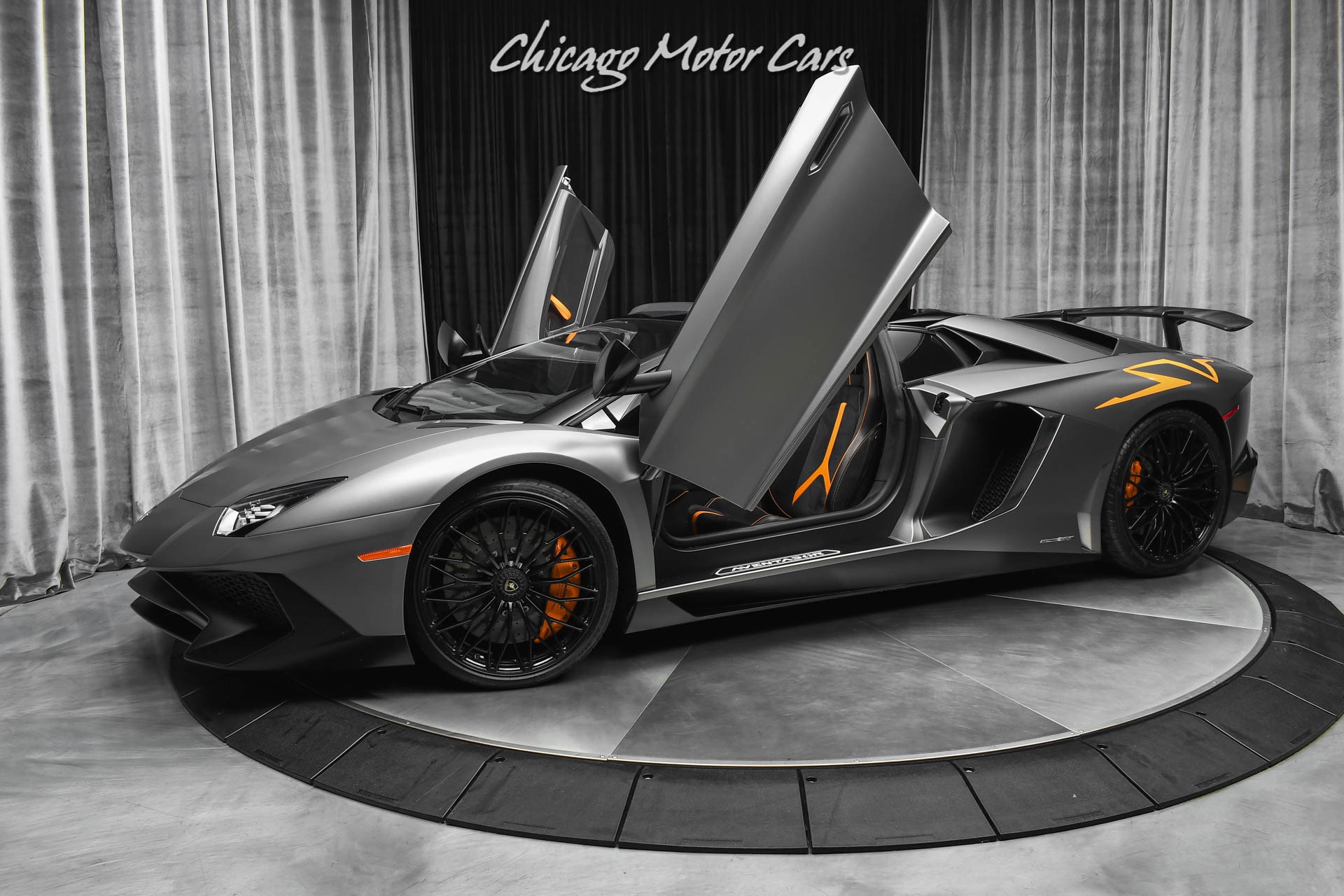 Used 2017 Lamborghini Aventador LP750-4 SV Roadster Factory Racing Exhaust Only 1800 Miles! MSRP $591k+ for sale Sold at Chicago Motor Cars in West Chicago IL 60185 1