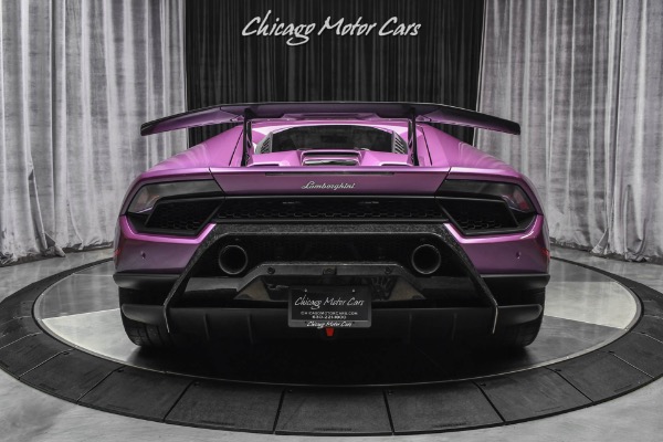 Used 2018 Lamborghini Huracan LP640-4 Performante RARE Viola SE 30th Paint! Loaded with Options! for sale Sold at Chicago Motor Cars in West Chicago IL 60185 4