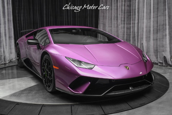 Used-2018-Lamborghini-Huracan-LP640-4-Performante-RARE-Viola-SE-30th-Paint-Loaded-with-Options