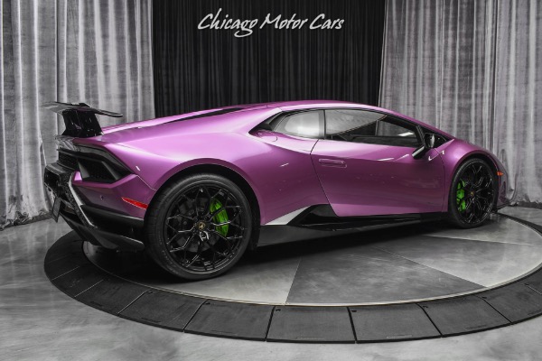 Used 2018 Lamborghini Huracan LP640-4 Performante RARE Viola SE 30th Paint! Loaded with Options! for sale Sold at Chicago Motor Cars in West Chicago IL 60185 5