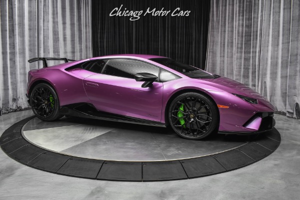 Used 2018 Lamborghini Huracan LP640-4 Performante RARE Viola SE 30th Paint! Loaded with Options! for sale Sold at Chicago Motor Cars in West Chicago IL 60185 6