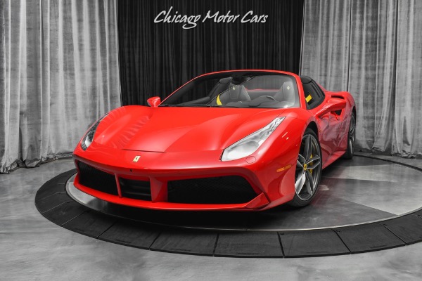 Used 2018 Ferrari 488 Spider Convertible MSRP $337,839+ Only 9k Miles LOADED Carbon Fiber! for sale Sold at Chicago Motor Cars in West Chicago IL 60185 2