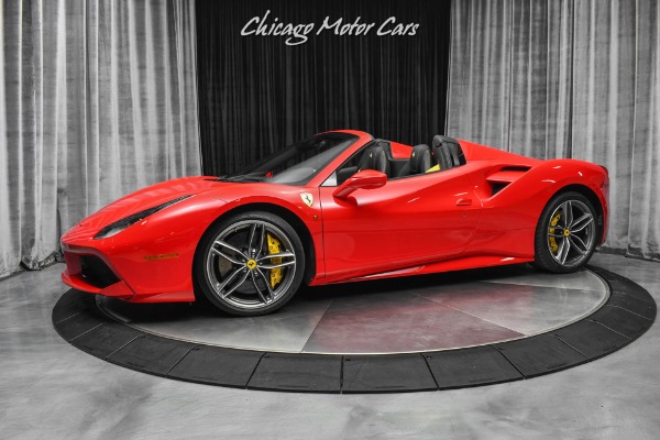 Used 2018 Ferrari 488 Spider Convertible MSRP $337,839+ Only 9k Miles LOADED Carbon Fiber! for sale Sold at Chicago Motor Cars in West Chicago IL 60185 1