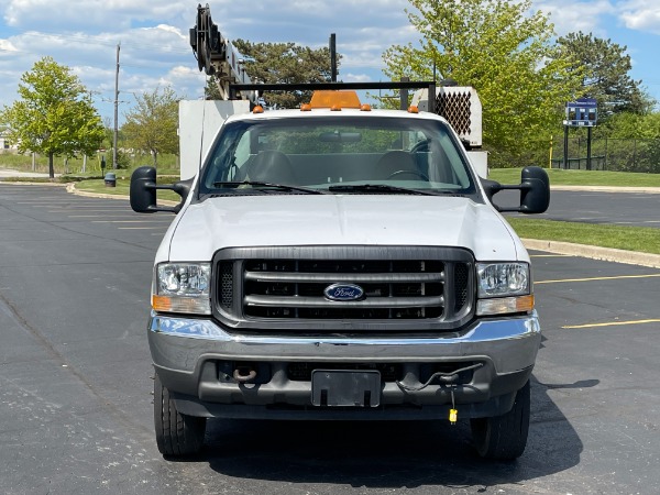 Used-2002-Ford-F550-Service-Truck---73-Liter-Diesel---IMT-Crane-and-Compressor