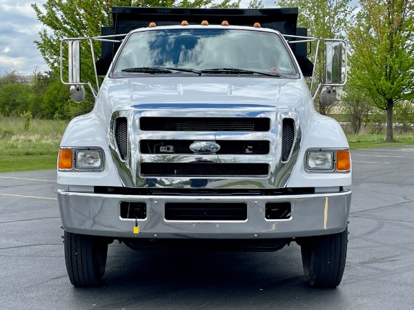 Used 2007 Ford F750 Super Duty Dump Truck - CAT DIESEL - Automatic - SUPER CLEAN! for sale Sold at Chicago Motor Cars in West Chicago IL 60185 2