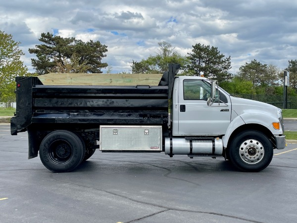 Used 2007 Ford F750 Super Duty Dump Truck - CAT DIESEL - Automatic - SUPER CLEAN! for sale Sold at Chicago Motor Cars in West Chicago IL 60185 4