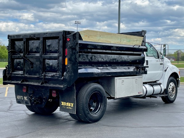 Used 2007 Ford F750 Super Duty Dump Truck - CAT DIESEL - Automatic - SUPER CLEAN! for sale Sold at Chicago Motor Cars in West Chicago IL 60185 5