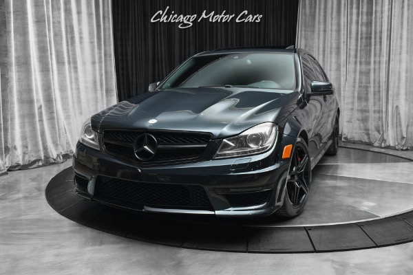 Used 2013 Mercedes-Benz C-Class C 63 AMG Sedan DEVELOPMENT PKG LEATHER PKG MULTIMEDIA PKG for sale Sold at Chicago Motor Cars in West Chicago IL 60185 2