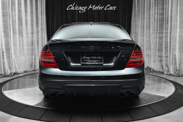 Used 2013 Mercedes-Benz C-Class C 63 AMG Sedan DEVELOPMENT PKG LEATHER PKG MULTIMEDIA PKG for sale Sold at Chicago Motor Cars in West Chicago IL 60185 4