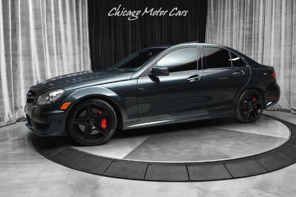 Used 2013 Mercedes-Benz C-Class C 63 AMG Sedan DEVELOPMENT PKG LEATHER PKG MULTIMEDIA PKG for sale Sold at Chicago Motor Cars in West Chicago IL 60185 1