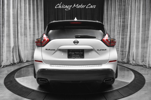 Used 2017 Nissan Murano Platinum $44k+MSRP Technology Package! Midnight Edition! for sale Sold at Chicago Motor Cars in West Chicago IL 60185 4