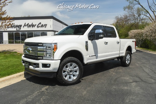 Used 2018 Ford F-350 Super Duty Platinum 4X4 Platinum Ultimate Package! 6.7L Power Stroke V8 Diesel Engine! for sale Sold at Chicago Motor Cars in West Chicago IL 60185 2