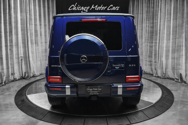 Used 2021 Mercedes-Benz G63 AMG SUV RARE Designo Mystic Blue! ONLY 1900 Miles! Exclusive Interior Pack! for sale Sold at Chicago Motor Cars in West Chicago IL 60185 4