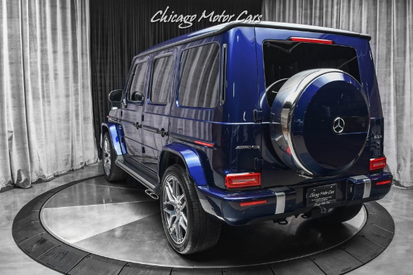 Used-2021-Mercedes-Benz-G63-AMG-SUV-RARE-Designo-Mystic-Blue-ONLY-1900-Miles-Exclusive-Interior-Pack