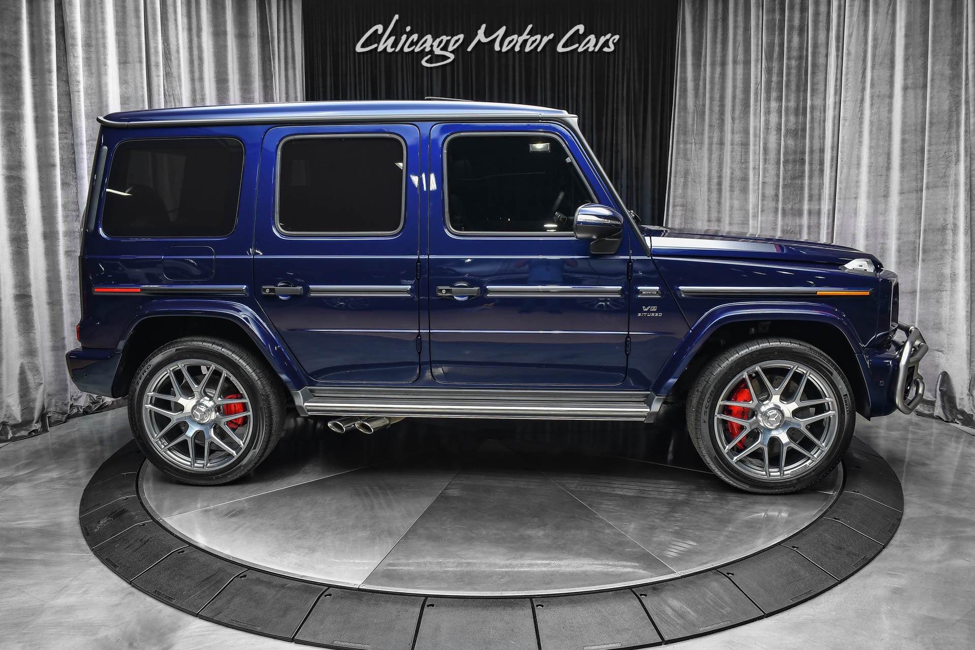 Used-2021-Mercedes-Benz-G63-AMG-SUV-RARE-Designo-Mystic-Blue-ONLY-1900-Miles-Exclusive-Interior-Pack