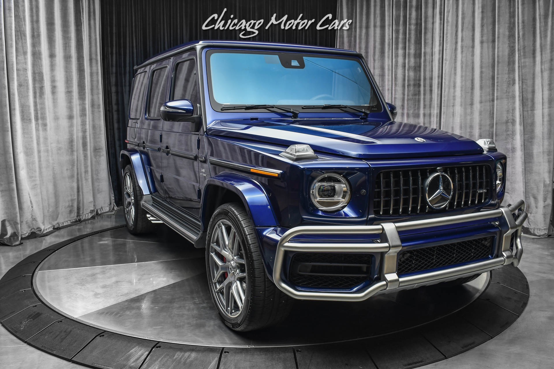 Used-2021-Mercedes-Benz-G63-AMG-SUV-RARE-Designo-Mystic-Blue-ONLY-1900-Miles-Exclusive-Interior-Pack