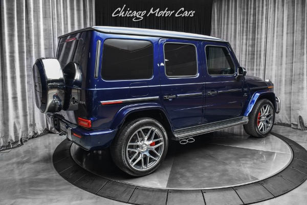Used-2021-Mercedes-Benz-G63-AMG-SUV-RARE-Designo-Mystic-Blue-ONLY-1900-Miles-Exclusive-Interior-Pack