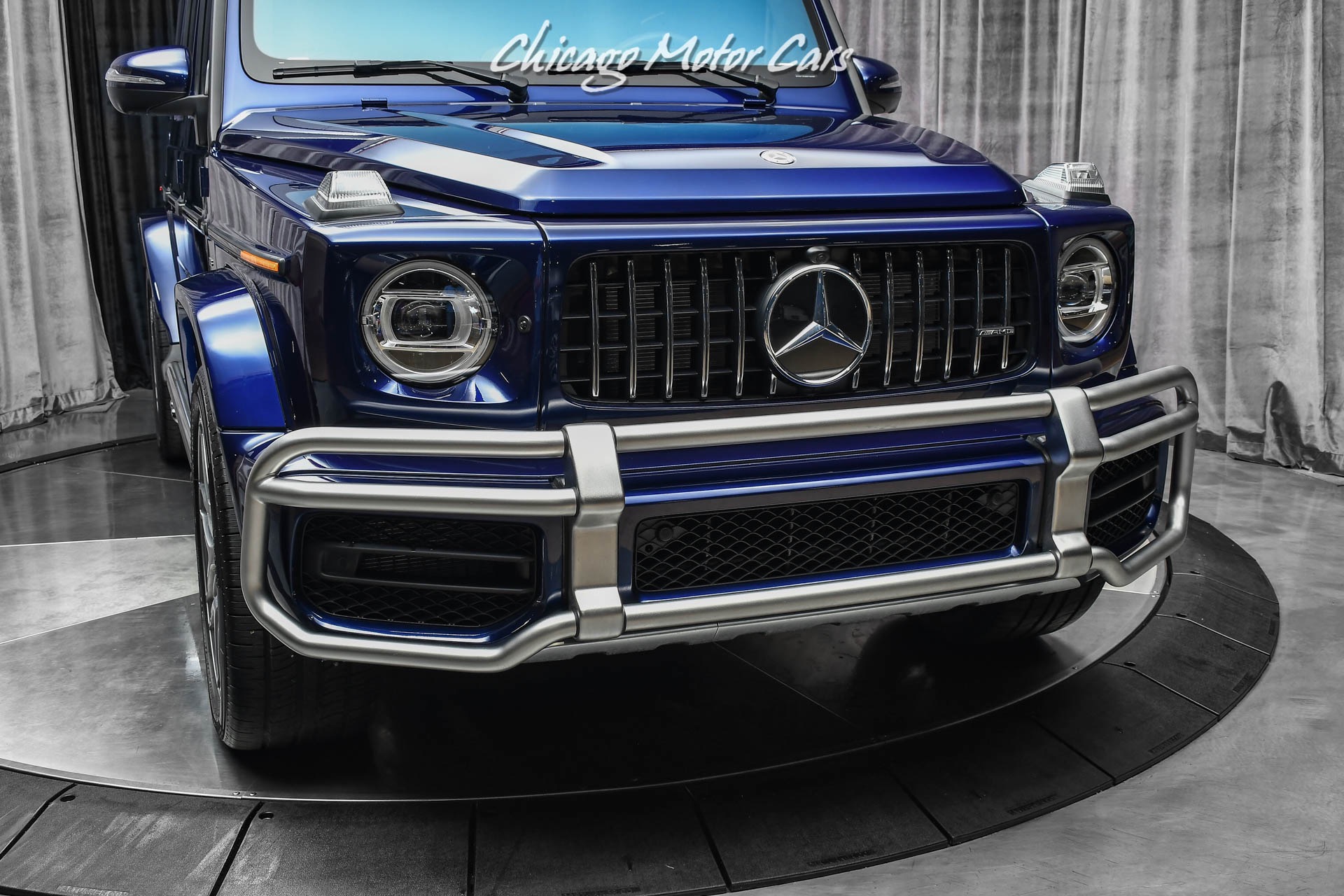 Used-2021-Mercedes-Benz-G63-AMG-SUV-RARE-Designo-Mystic-Blue-ONLY-1900-Miles-Exclusive-Interior-Pack