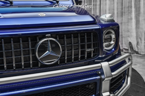 Used-2021-Mercedes-Benz-G63-AMG-SUV-RARE-Designo-Mystic-Blue-ONLY-1900-Miles-Exclusive-Interior-Pack