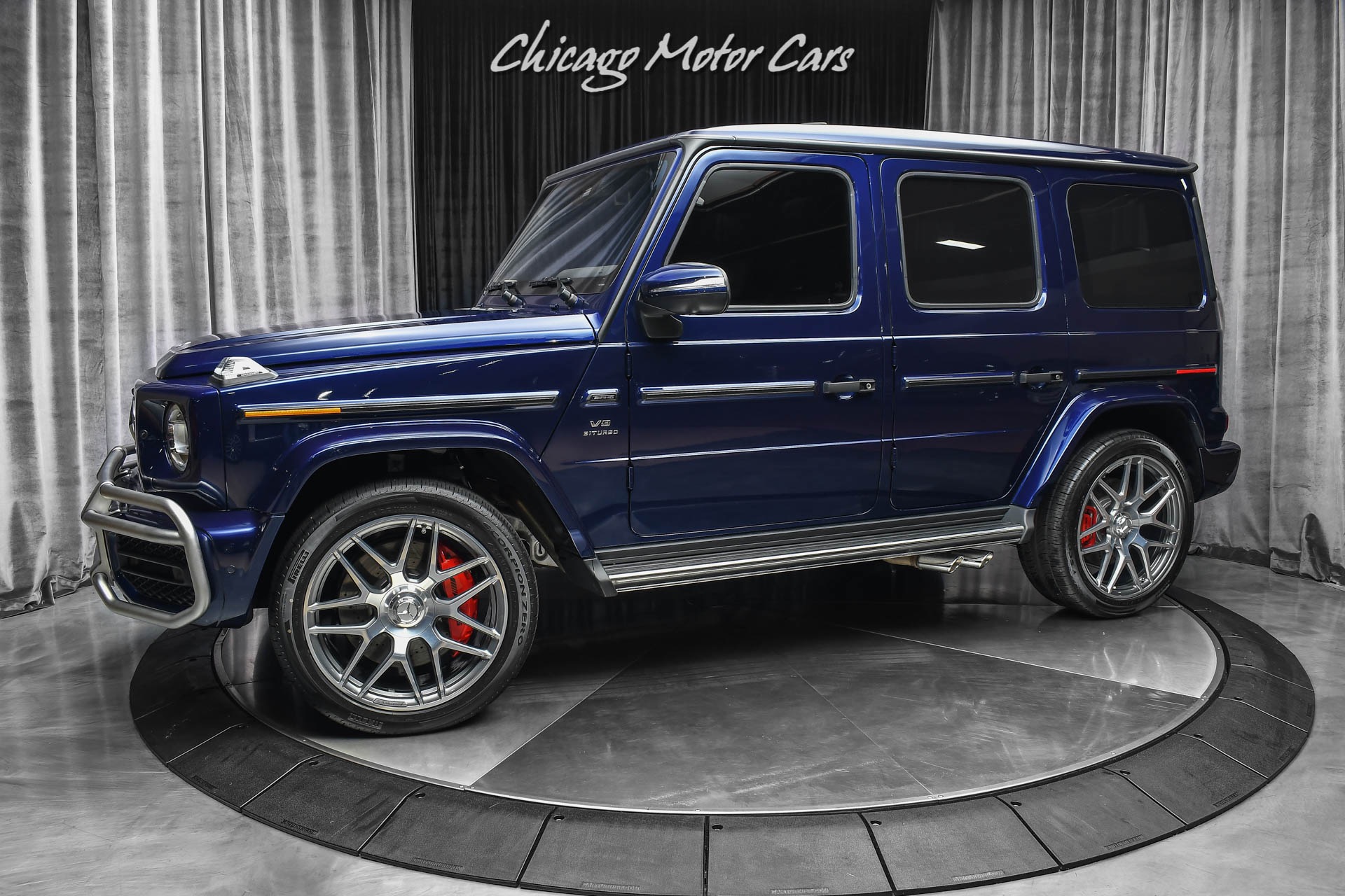 Used 21 Mercedes Benz G63 Amg Suv Rare Designo Mystic Blue Only 1900 Miles Exclusive Interior Pack For Sale 239 800 Chicago Motor Cars Stock 133