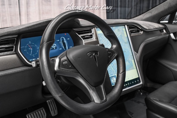 Used-2015-Tesla-Model-S-P85D-Sedan-MSRP-129200-Autopilot-Carbon-Fiber-Premium-Interior-Superchar