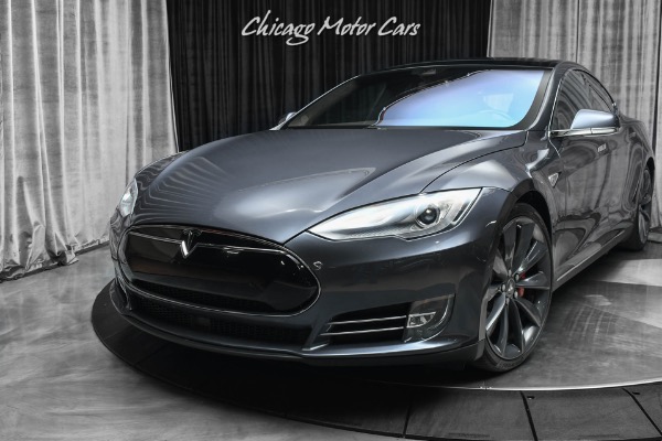 Used-2015-Tesla-Model-S-P85D-Sedan-MSRP-129200-Autopilot-Carbon-Fiber-Premium-Interior-Superchar