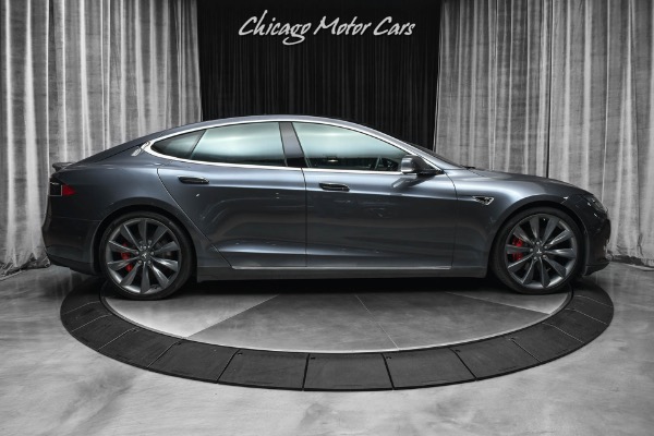 Used-2015-Tesla-Model-S-P85D-Sedan-MSRP-129200-Autopilot-Carbon-Fiber-Premium-Interior-Superchar