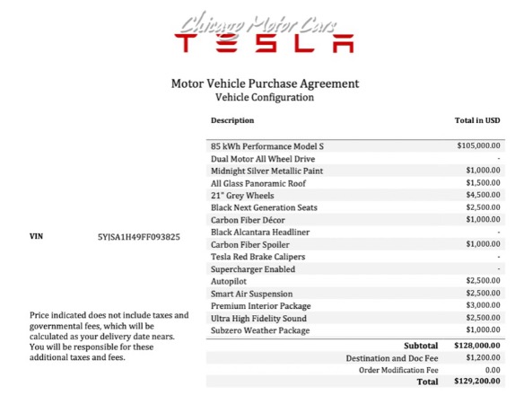 Used-2015-Tesla-Model-S-P85D-Sedan-MSRP-129200-Autopilot-Carbon-Fiber-Premium-Interior-Superchar