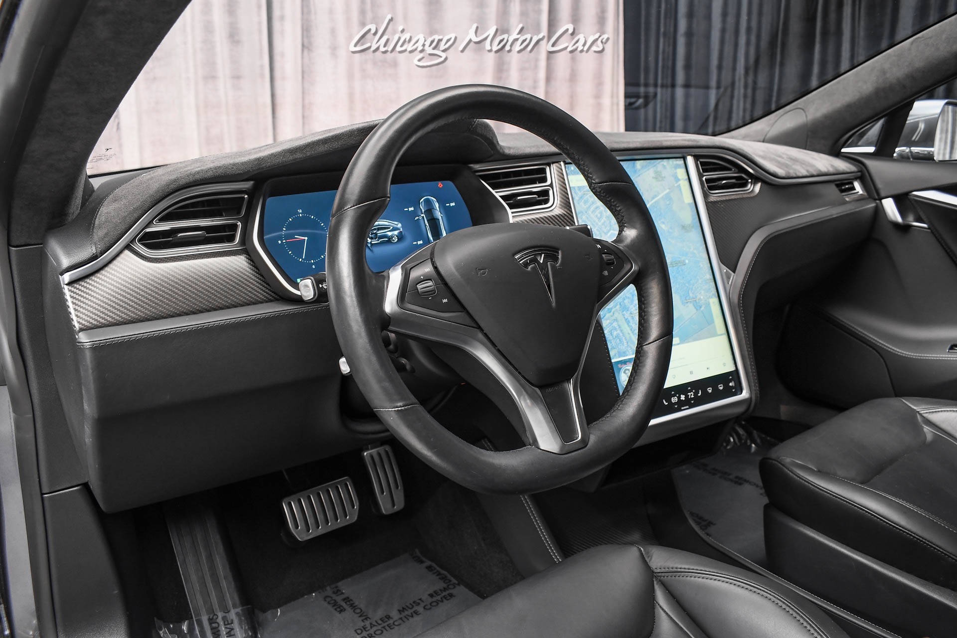 Used-2015-Tesla-Model-S-P85D-Sedan-MSRP-129200-Autopilot-Carbon-Fiber-Premium-Interior-Superchar