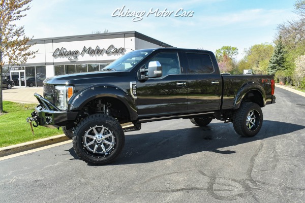 Used 2018 Ford F250 Super Duty F-250 Platinum FX4 THOUSANDS INVESTED! Kelderman Air Suspension! for sale Sold at Chicago Motor Cars in West Chicago IL 60185 1
