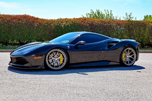 Used 2018 Ferrari 488 GTB Coupe Original MSRP $345,630 + $78k in Upgrades! Carbon Fiber HREs for sale Sold at Chicago Motor Cars in West Chicago IL 60185 5