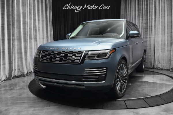 Used 2019 Land Rover Range Rover Autobiography LWB MSRP $159k+ Factory SVO Satin Paint! LOADED! for sale Sold at Chicago Motor Cars in West Chicago IL 60185 2