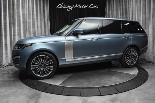 Used 2019 Land Rover Range Rover Autobiography LWB MSRP $159k+ Factory SVO Satin Paint! LOADED! for sale Sold at Chicago Motor Cars in West Chicago IL 60185 1