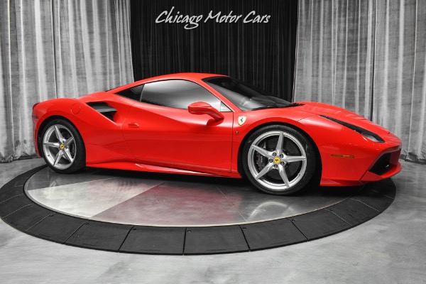 Used 2018 Ferrari 488 GTB Coupe Original MSRP $304,770+ Factory Warranty till 4/23 Loaded Stunning! for sale Sold at Chicago Motor Cars in West Chicago IL 60185 6