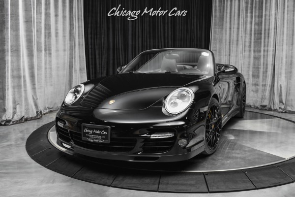 Used 2011 Porsche 911 AWD Turbo 2dr Cabriolet Turbo Carbon Fiber Diffuser! Carbon Ceramic Brakes! HRE Wheels! for sale Sold at Chicago Motor Cars in West Chicago IL 60185 2