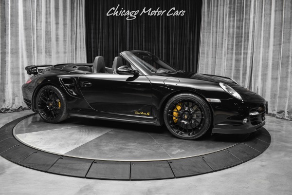 Used 2011 Porsche 911 AWD Turbo 2dr Cabriolet Turbo Carbon Fiber Diffuser! Carbon Ceramic Brakes! HRE Wheels! for sale Sold at Chicago Motor Cars in West Chicago IL 60185 6