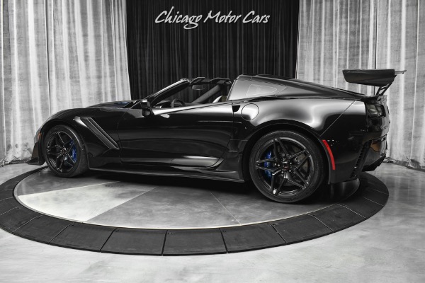 Used 2019 Chevrolet Corvette ZR1 3ZR 877+ RWHP Coupe Manual Transmission ONLY 2k Miles! for sale Sold at Chicago Motor Cars in West Chicago IL 60185 3