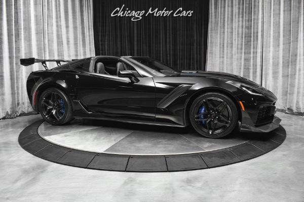 Used 2019 Chevrolet Corvette ZR1 3ZR 877+ RWHP Coupe Manual Transmission ONLY 2k Miles! for sale Sold at Chicago Motor Cars in West Chicago IL 60185 6