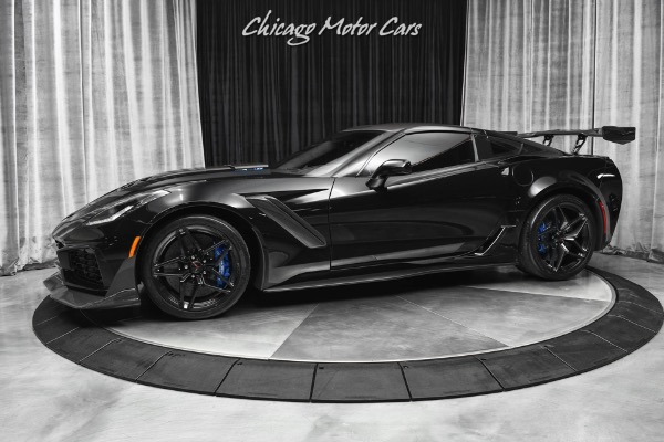 Used 2019 Chevrolet Corvette ZR1 3ZR 877+ RWHP Coupe Manual Transmission ONLY 2k Miles! for sale Sold at Chicago Motor Cars in West Chicago IL 60185 1