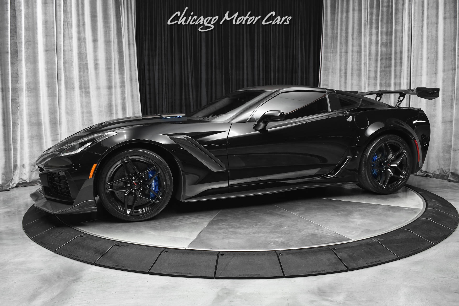 Used 2019 Chevrolet Corvette ZR1 3ZR 877+ RWHP Coupe Manual Transmission ONLY 2k Miles! for sale Sold at Chicago Motor Cars in West Chicago IL 60185 1