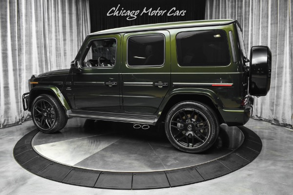 Used 2021 Mercedes-Benz G63 AMG G Manufaktur Olive Metallic! Interior Package PLUS! Carbon Fiber! for sale Sold at Chicago Motor Cars in West Chicago IL 60185 3