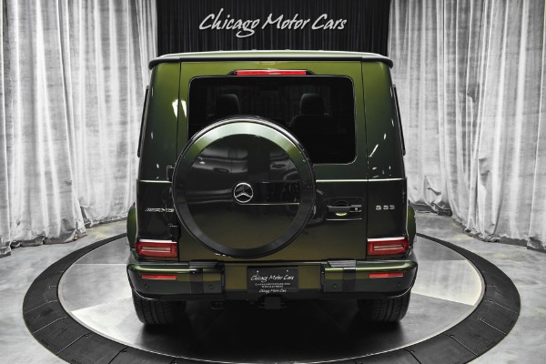 Used 2021 Mercedes-Benz G63 AMG G Manufaktur Olive Metallic! Interior Package PLUS! Carbon Fiber! for sale Sold at Chicago Motor Cars in West Chicago IL 60185 4