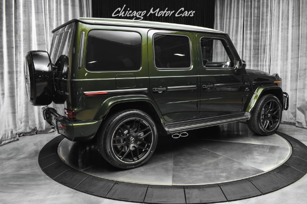 Used 2021 Mercedes-Benz G63 AMG G Manufaktur Olive Metallic! Interior Package PLUS! Carbon Fiber! for sale Sold at Chicago Motor Cars in West Chicago IL 60185 5