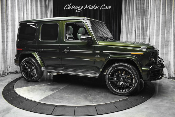 Used-2021-Mercedes-Benz-G63-AMG-G-Manufaktur-Olive-Metallic-Interior-Package-PLUS-Carbon-Fiber