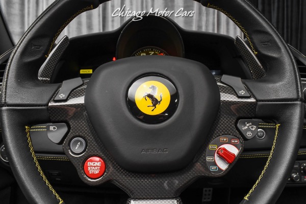 Used-2019-Ferrari-488-Spider-Carbon-Fiber-Race-Seats-Carbon-Fiber-Racing-Package-LOADED